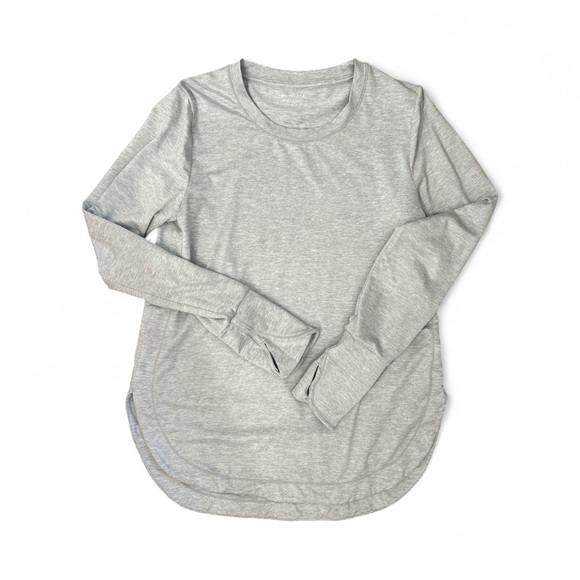 Athleta Tops - Athleta Women’s Uptempo Light Gray Activewear Long Sleeve Top. Size M
